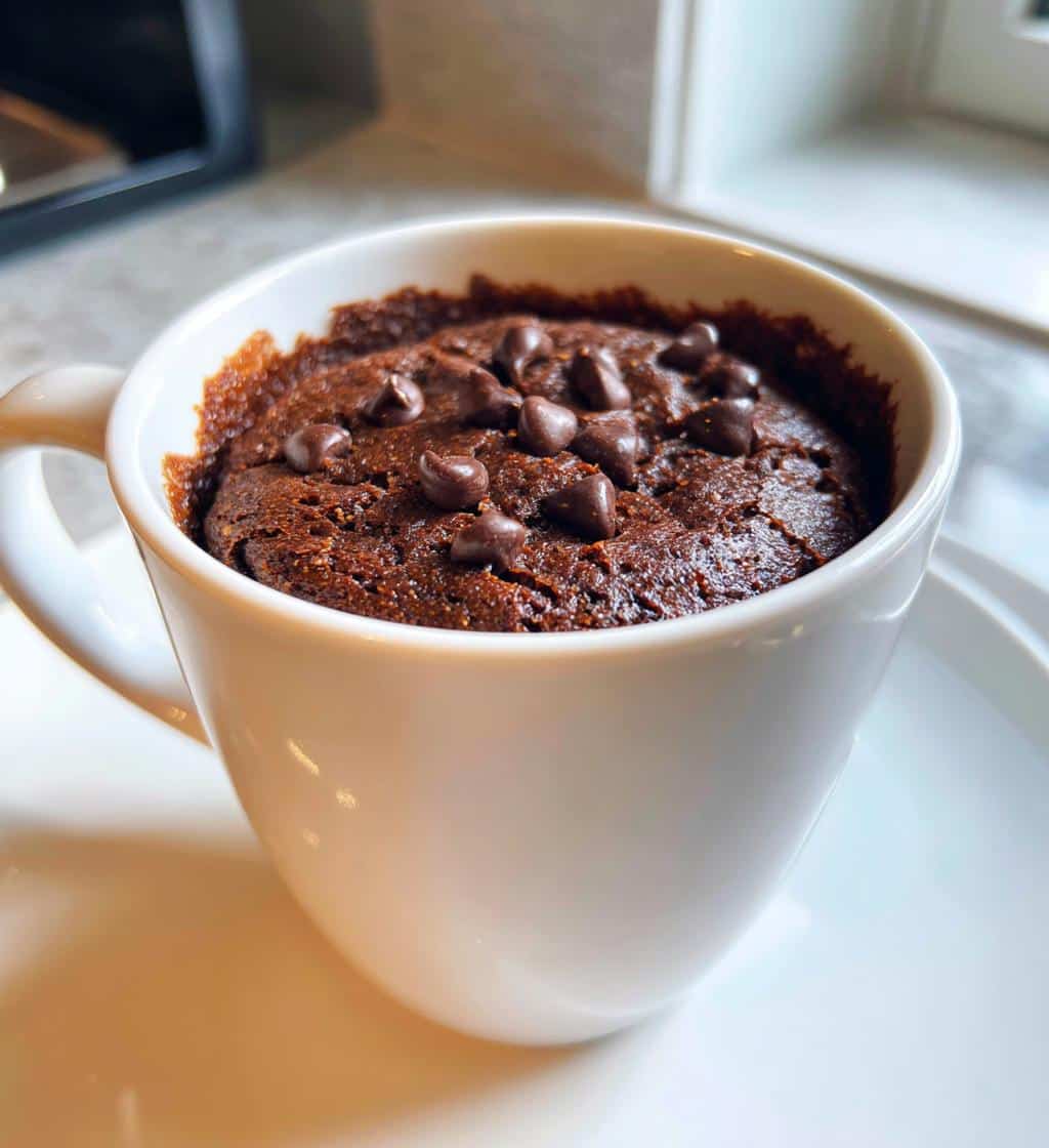 air fryer mug brownie for beginners