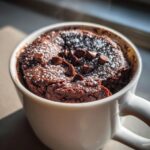air fryer mug brownie from scratch
