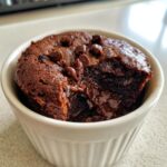 air fryer mug brownie gooey