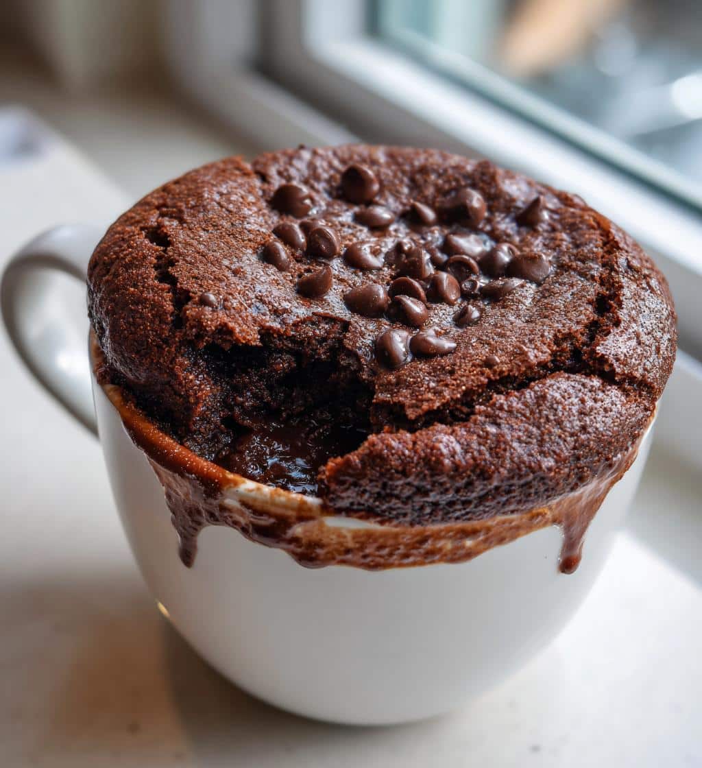 Kid-Friendly Air Fryer Mug Brownie in Just 10 Minutes 4 air fryer mug brownie kid friendly - detail 1