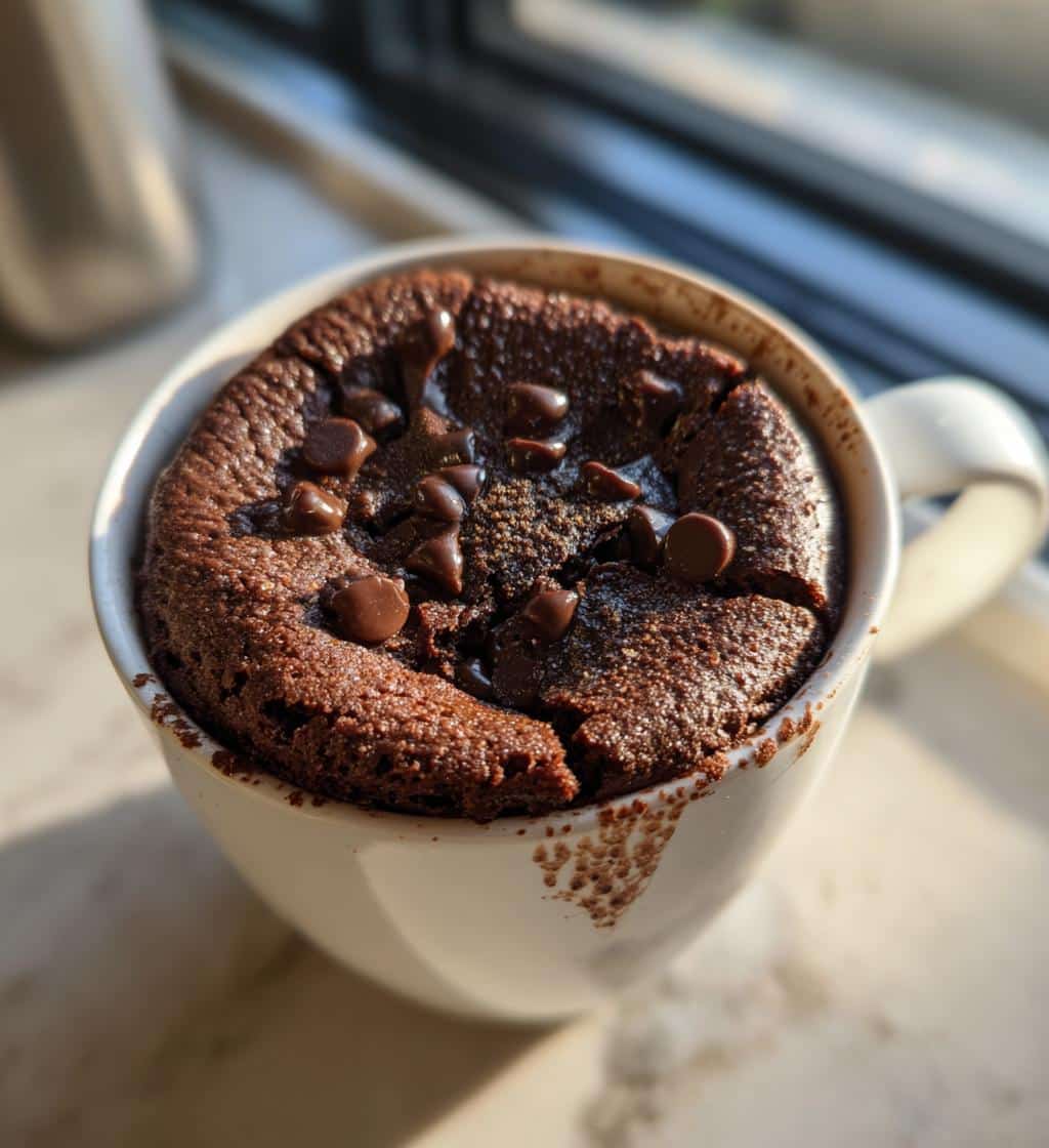 air fryer mug brownie kid friendly