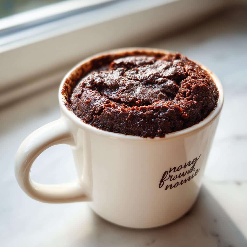 air fryer mug brownie low calorie