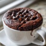 air fryer mug brownie party dessert