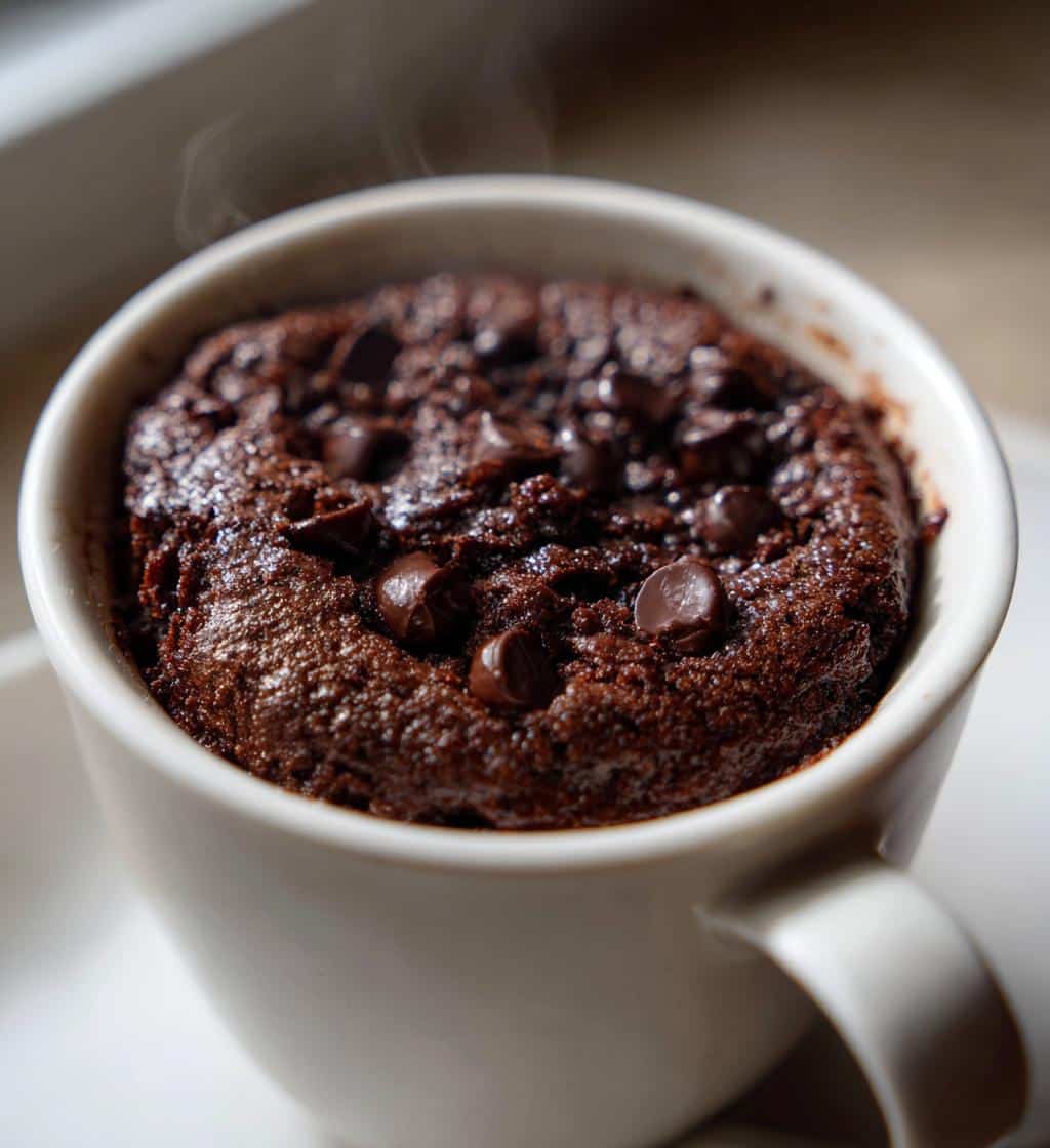 air fryer mug brownie valentines day