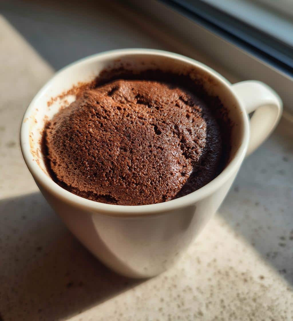 3-Ingredient Air Fryer Mug Cake Magic You'll Crave 4 air fryer mug cake 3 ingredient - detail 1