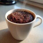 air fryer mug cake 5 minute