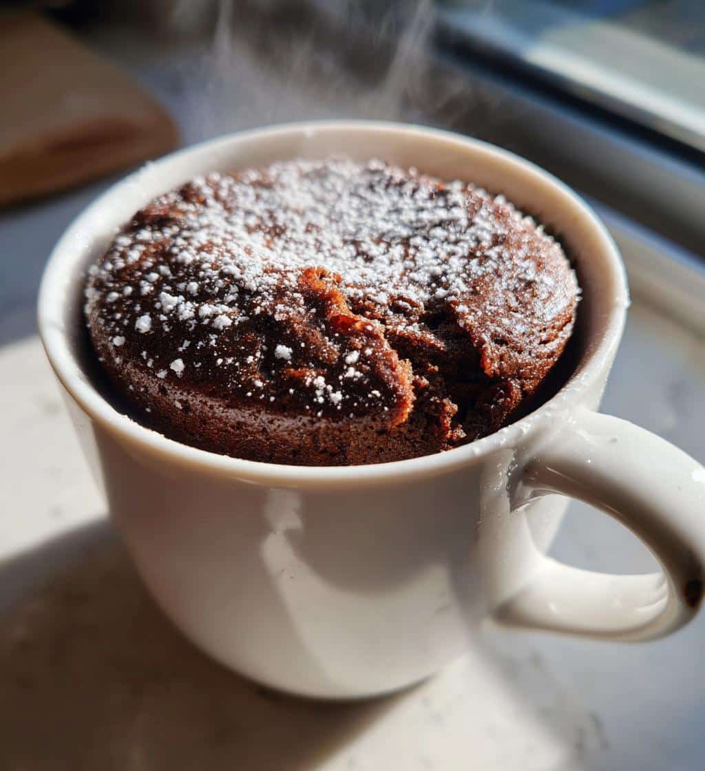 air fryer mug cake easy