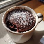 air fryer mug cake from scratch