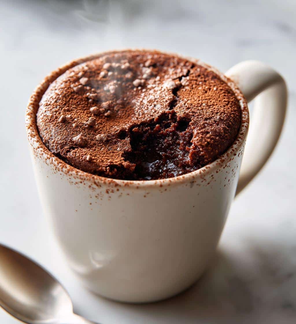 air fryer mug cake healthy