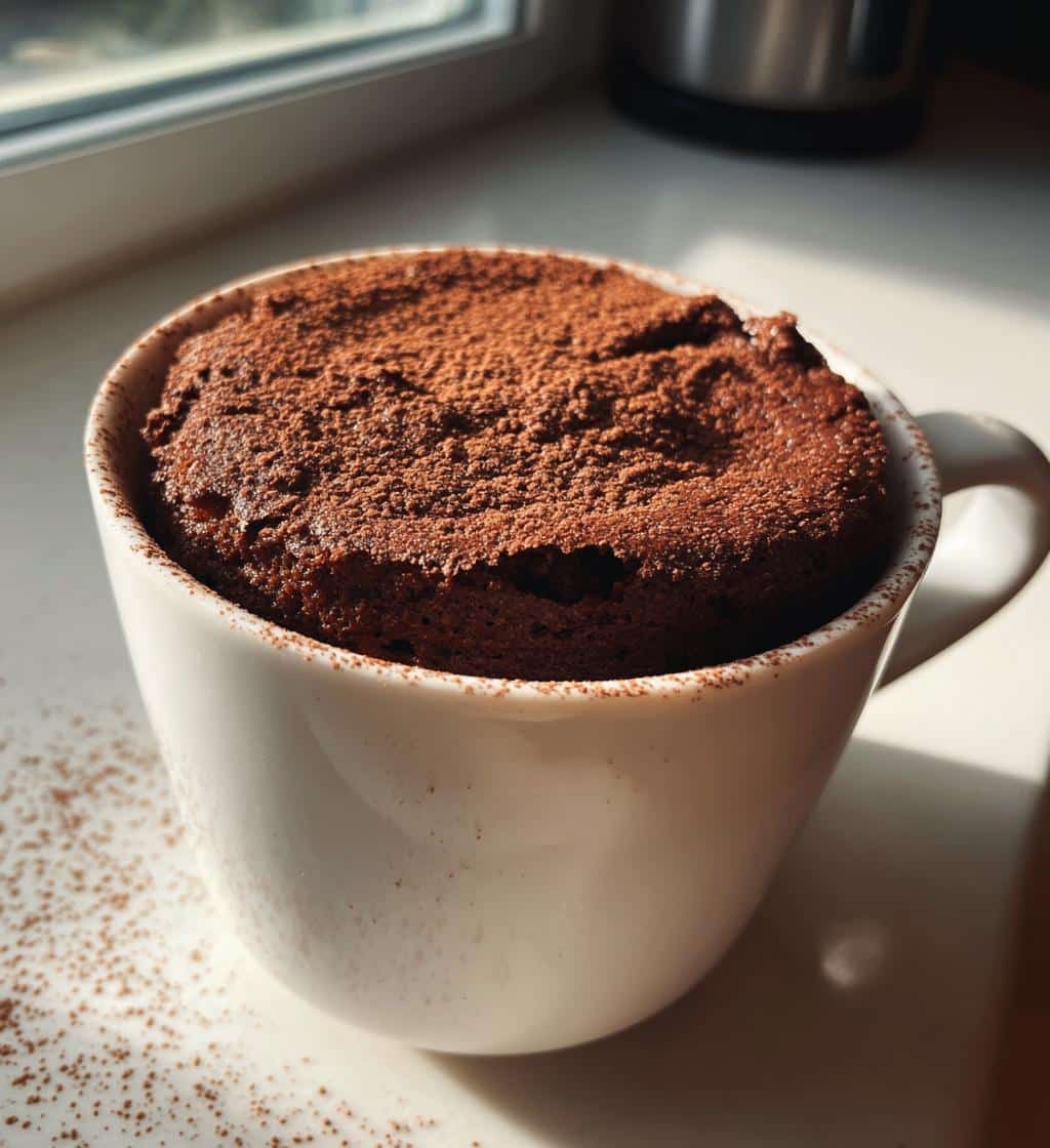 air fryer mug cake low calorie