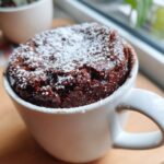 air fryer mug cake simple ingredients