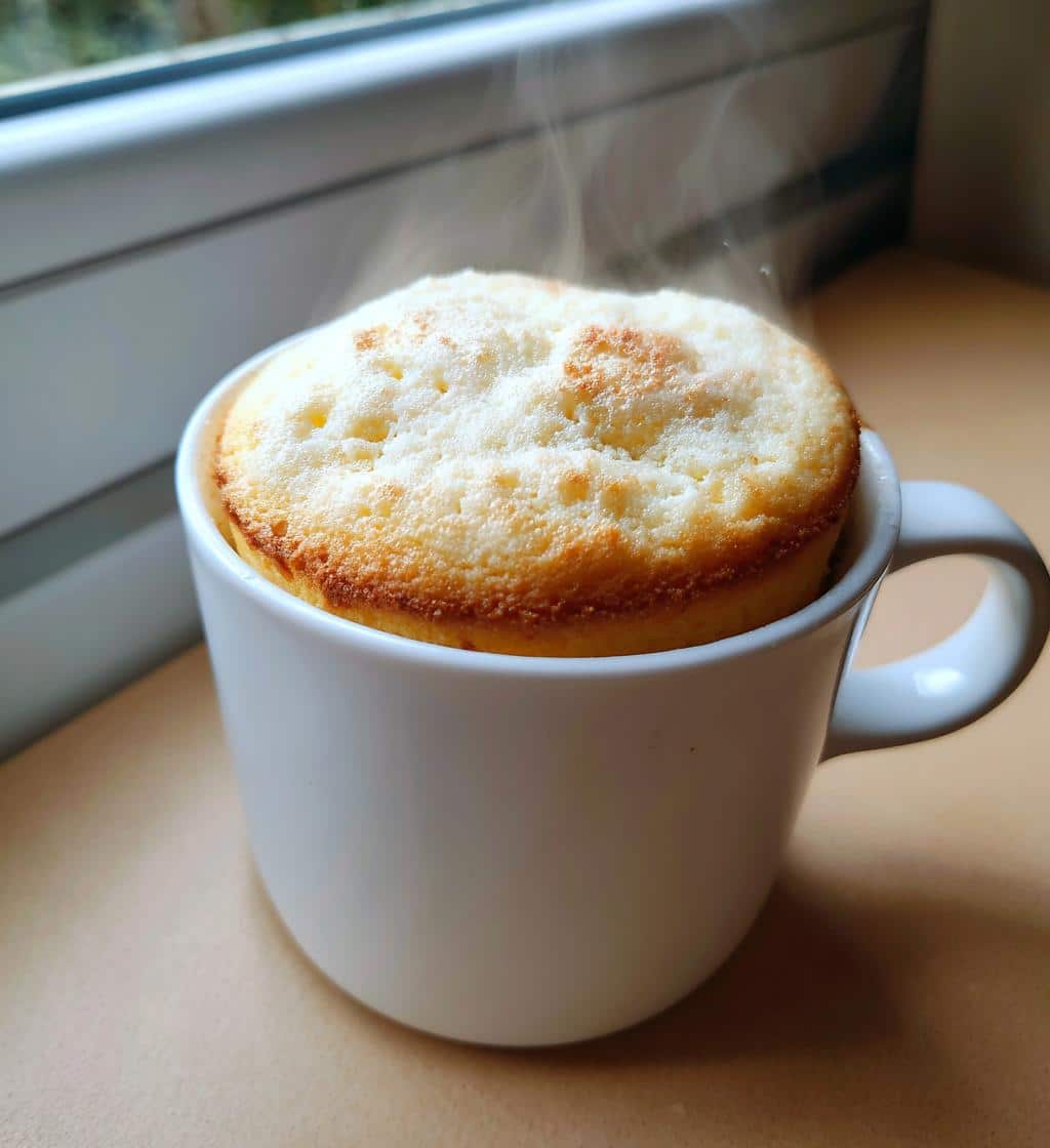 air fryer mug cake single serve