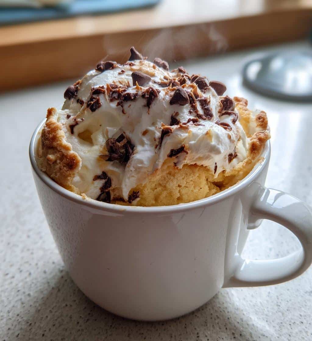 1-Minute Air Fryer Mug Cake with Biscuit Dough Magic 4 air fryer mug cake with biscuit dough - detail 1