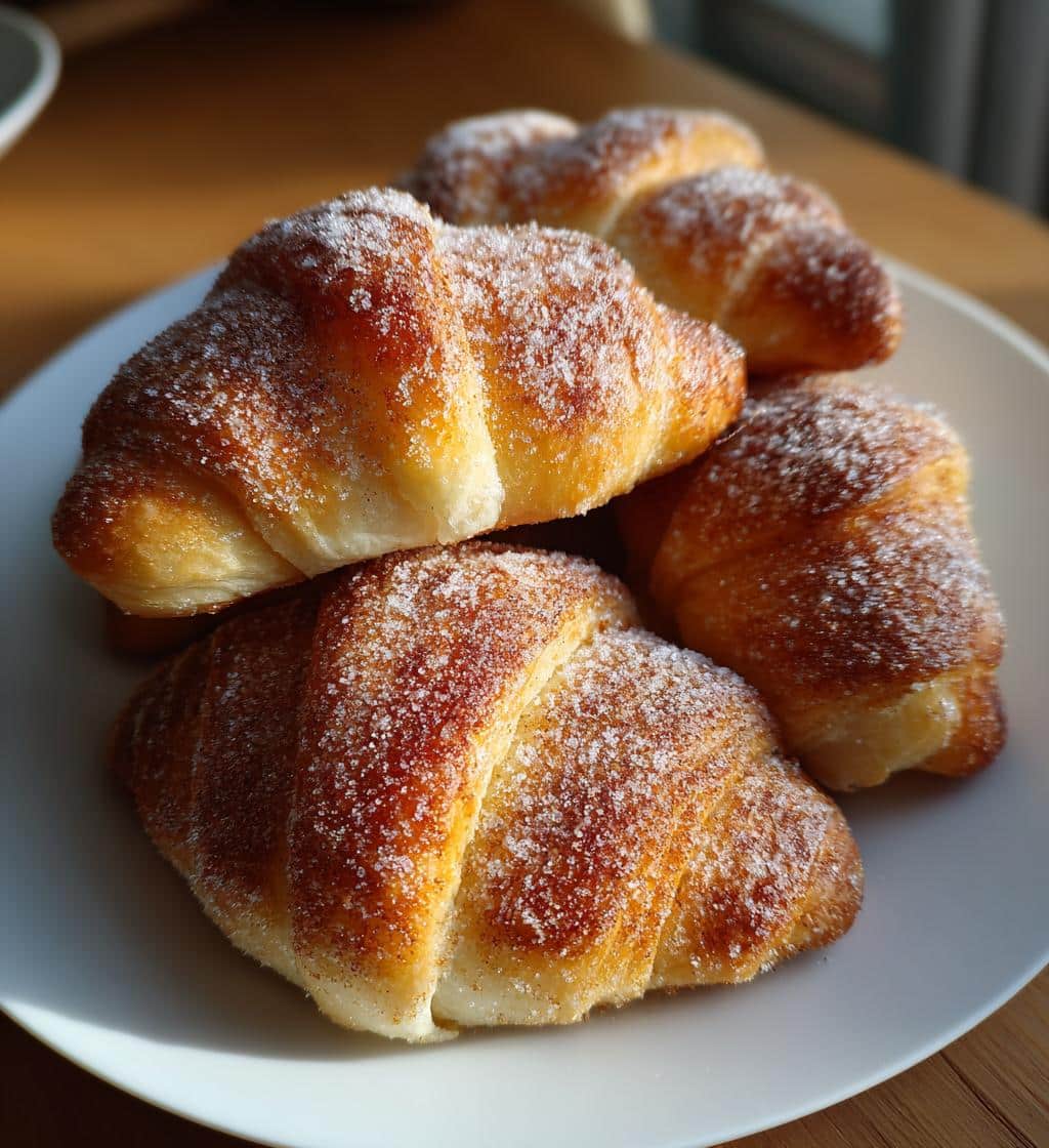 air fryer mug cake with crescent rolls
