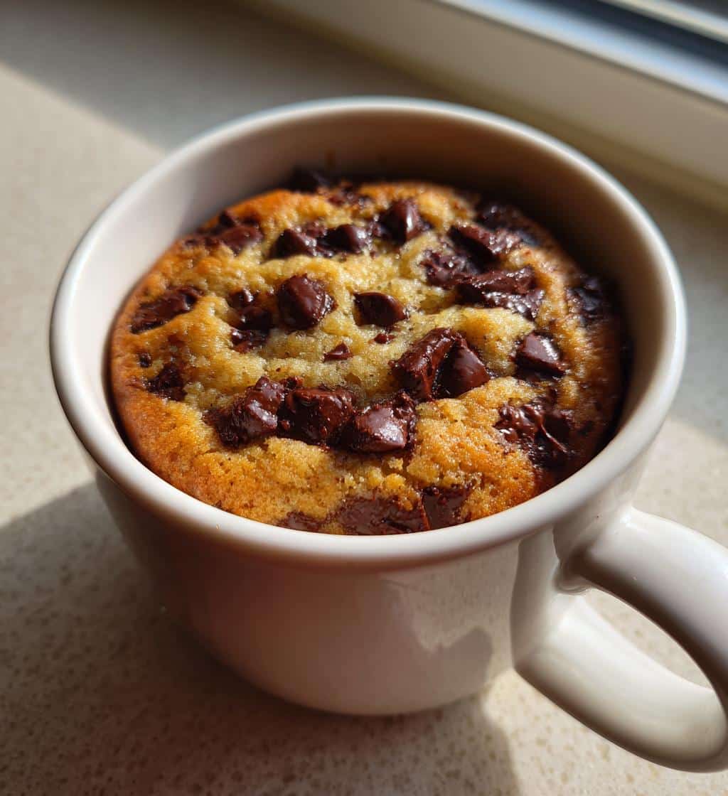 Indulge in a 10-Minute Air Fryer Mug Cookie - Melt in Your Mouth! 4 air fryer mug cookie 10 minute - detail 1