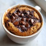 air fryer mug cookie 10 minute