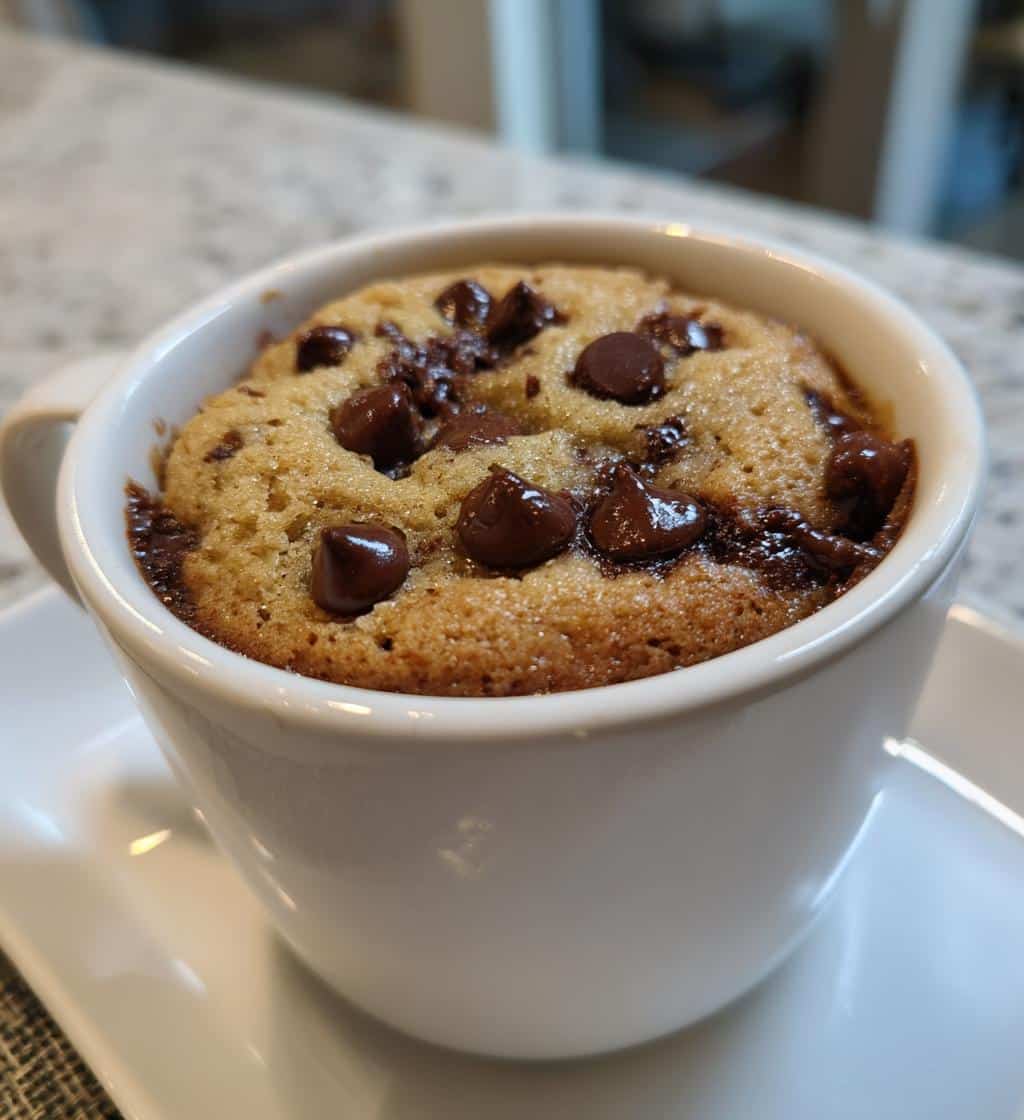 "5-Minute Air Fryer Mug Cookie: Divine Single-Serving Dessert" 4 air fryer mug cookie 5 minute - detail 1