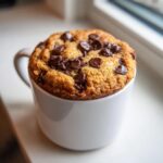 air fryer mug cookie crispy