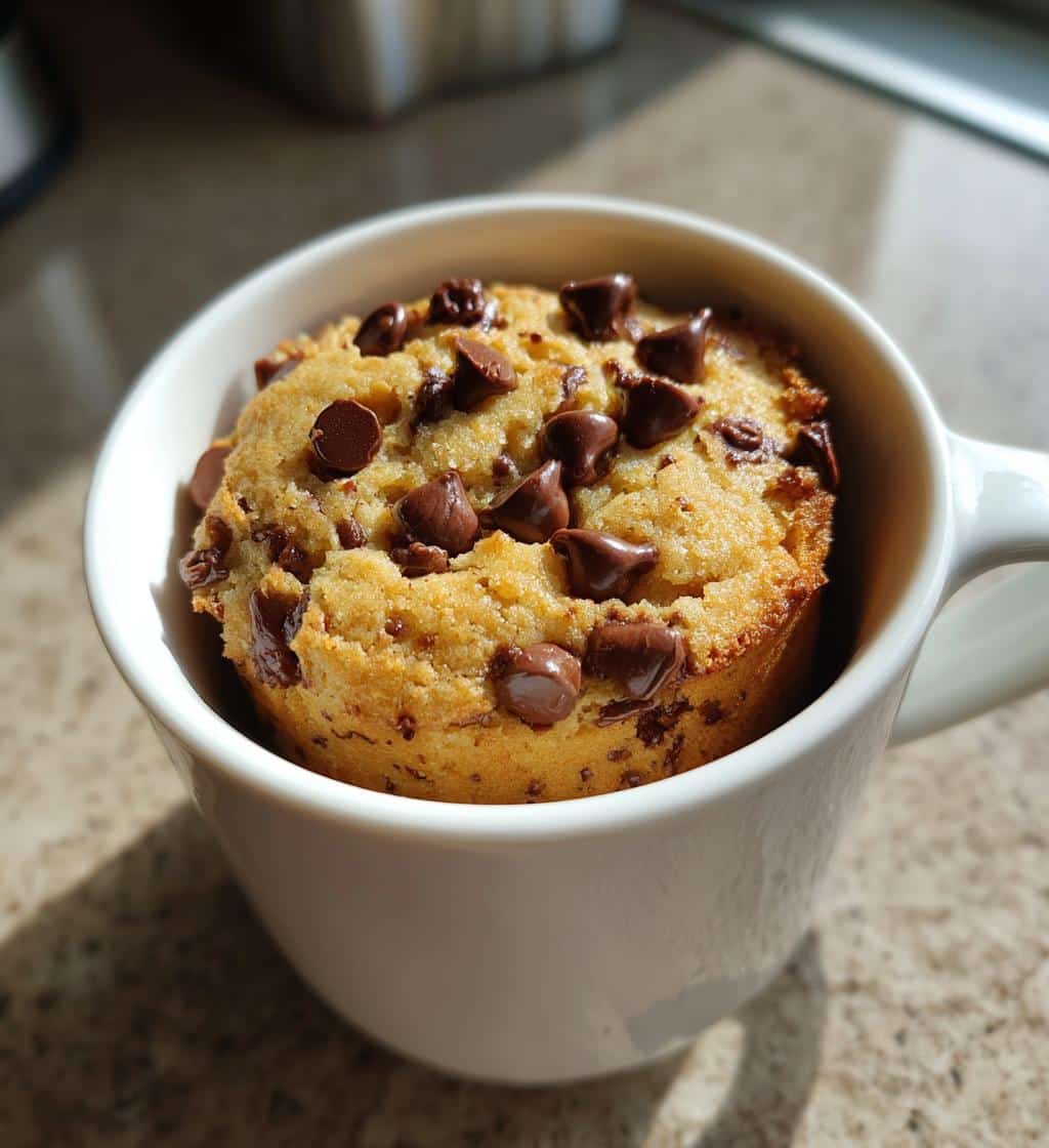 air fryer mug cookie for beginners