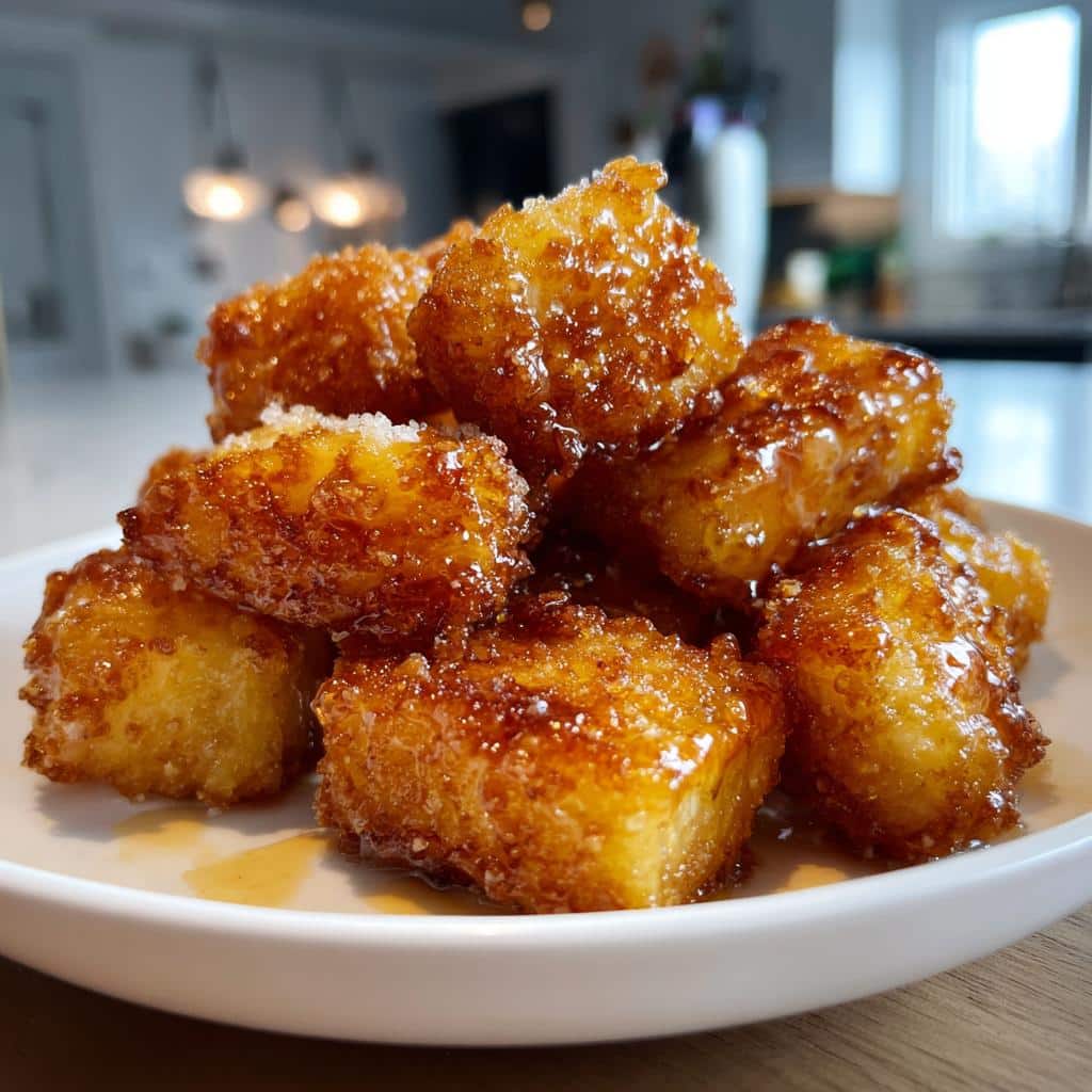 air fryer pineapple bites 5 minute - detail 1