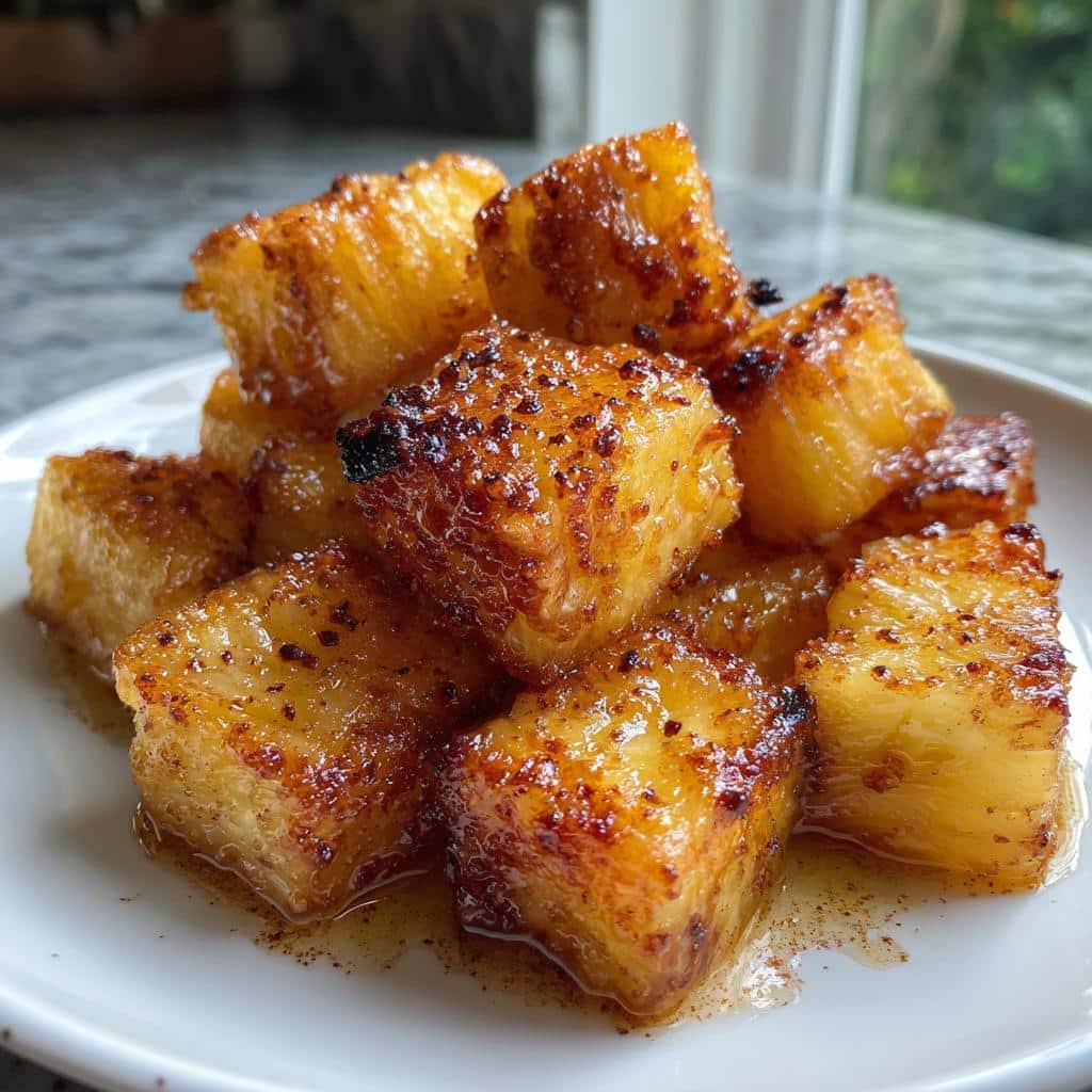 5-Minute Air Fryer Pineapple Bites Crispy Perfection 4 air fryer pineapple bites crispy - detail 1