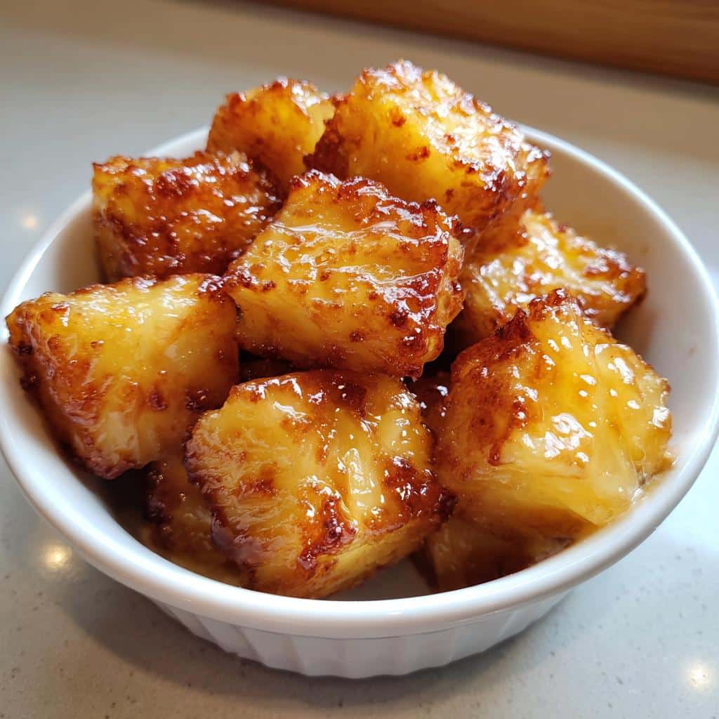 15-Minute Air Fryer Pineapple Bites – Sweet Bliss! 4 air fryer pineapple bites for beginners - detail 1