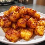air fryer pineapple bites from scratch
