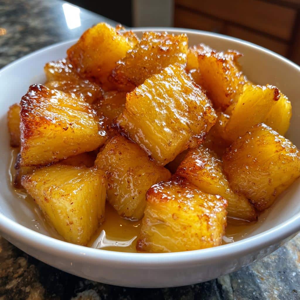 air fryer pineapple bites no oven