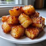 air fryer pineapple bites soft center