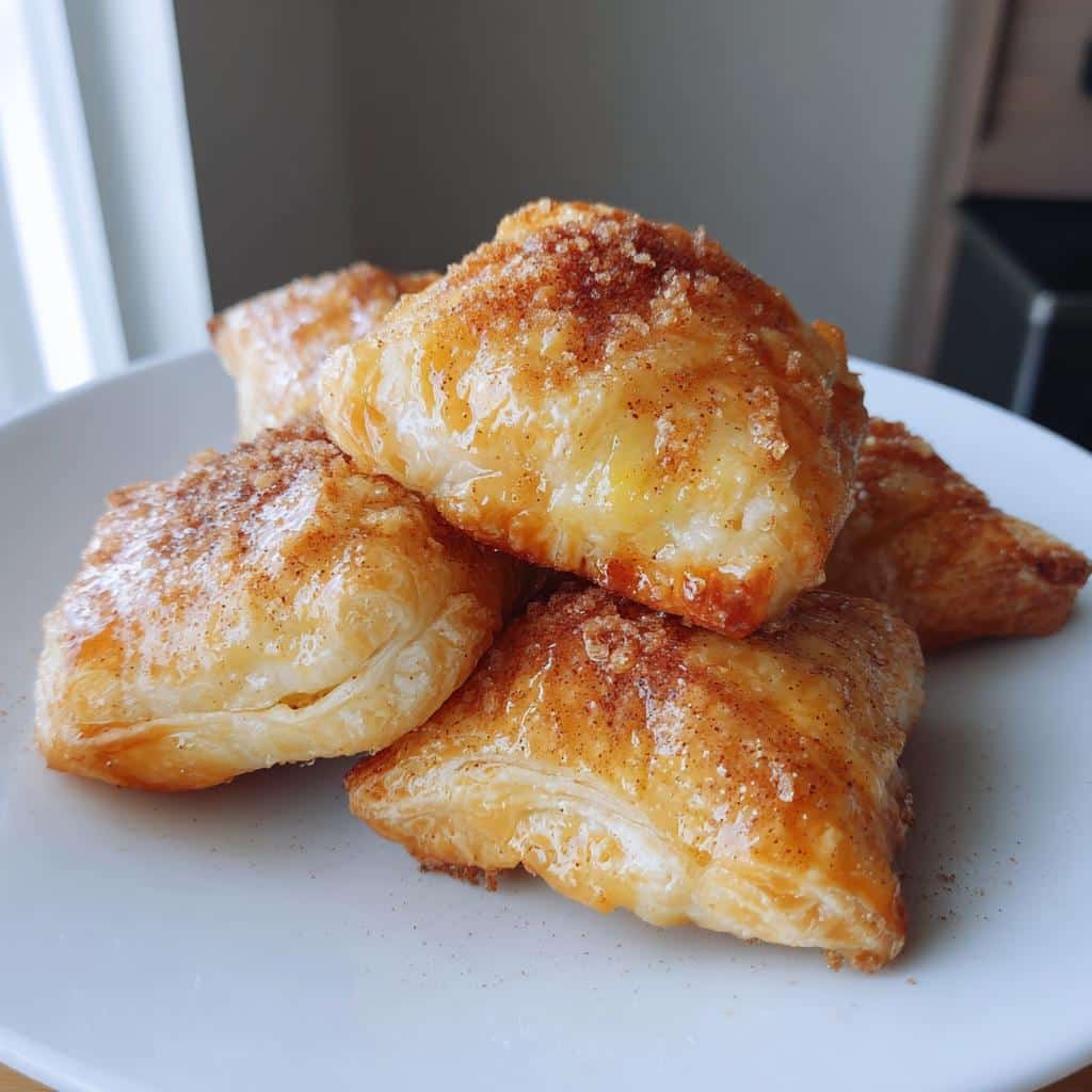 15-Min Air Fryer Pineapple Bites with Puff Pastry - Irresistible! 4 air fryer pineapple bites with puff pastry - detail 1