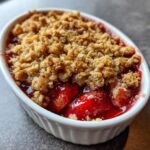 air fryer strawberry crisp budget friendly