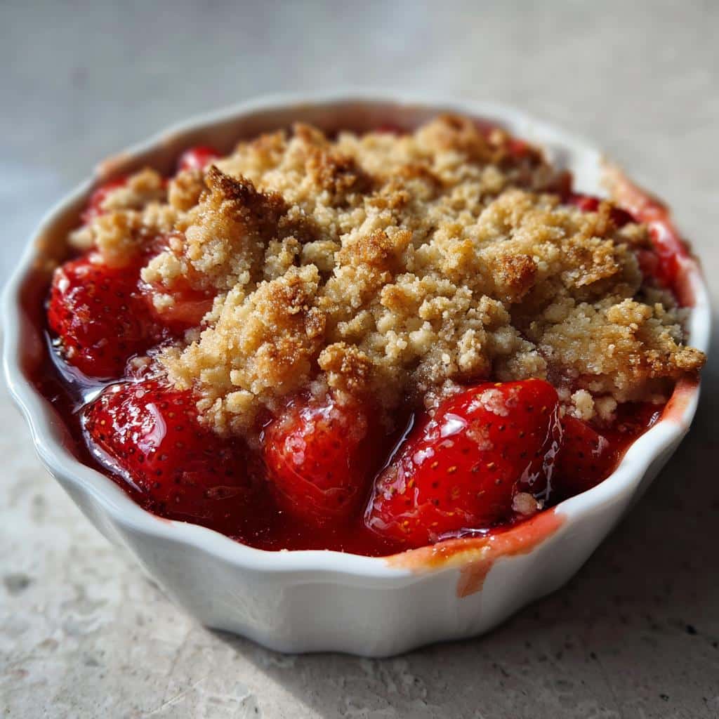 Easy 30-Minute Air Fryer Strawberry Crisp for Beginners 4 air fryer strawberry crisp for beginners - detail 1