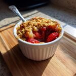 air fryer strawberry crisp healthy