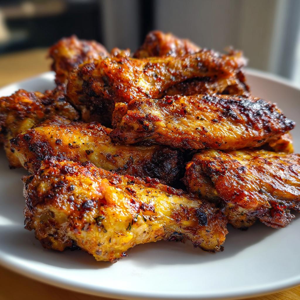 3-Minute Air Fryer Chicken Wings - Quick, Crispy Perfection! 4 easy air fryer chicken wings - detail 1