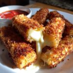 easy air fryer mozzarella sticks recipe