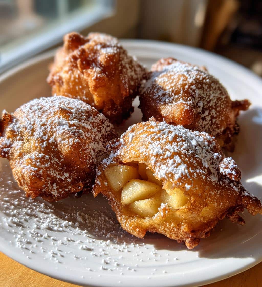 Air Fryer Apple Fritters - detail 1