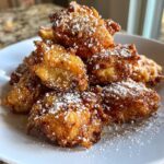 Air Fryer Apple Fritters