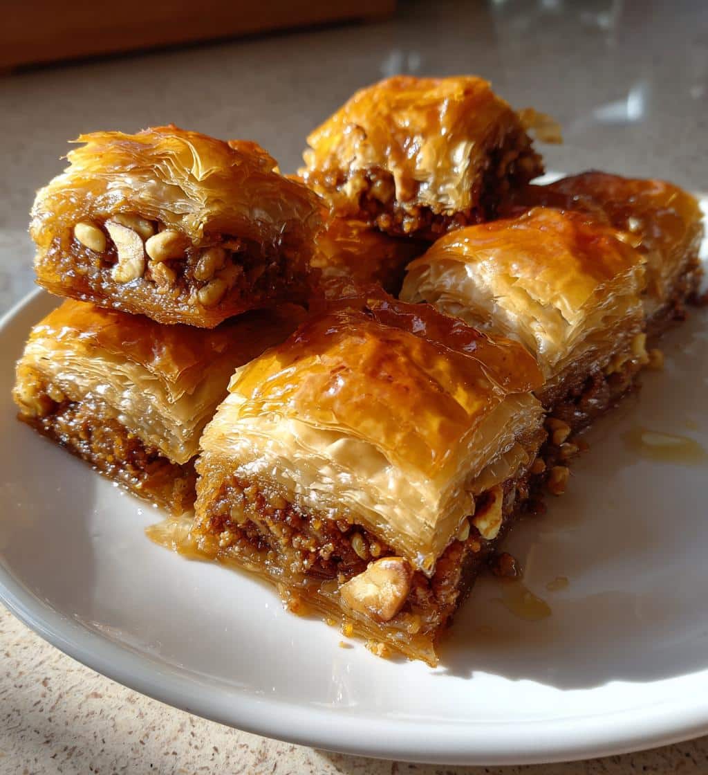 Air Fryer Baklava Bites