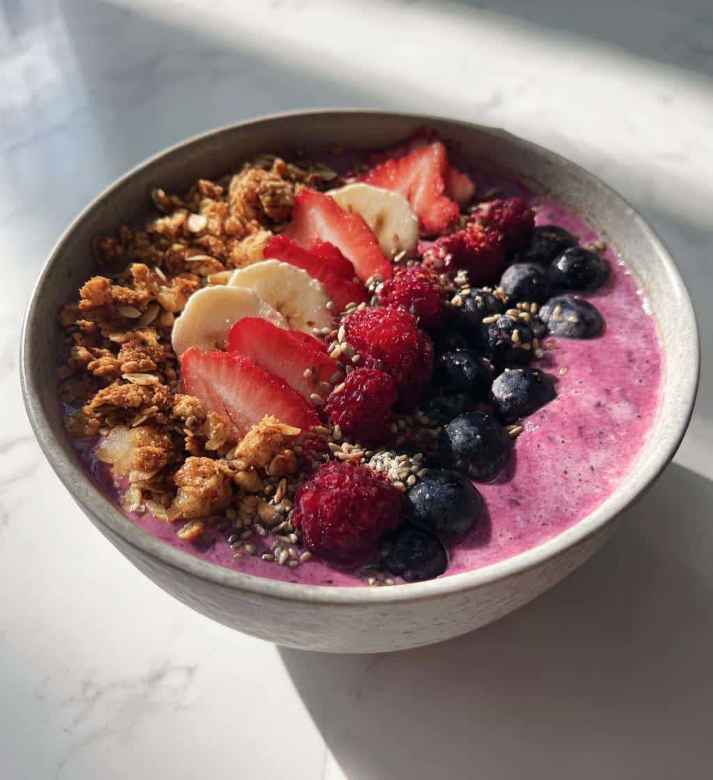 Air Fryer Berry Smoothie Bowl - detail 1