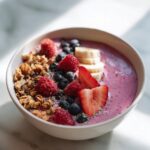 Air Fryer Berry Smoothie Bowl