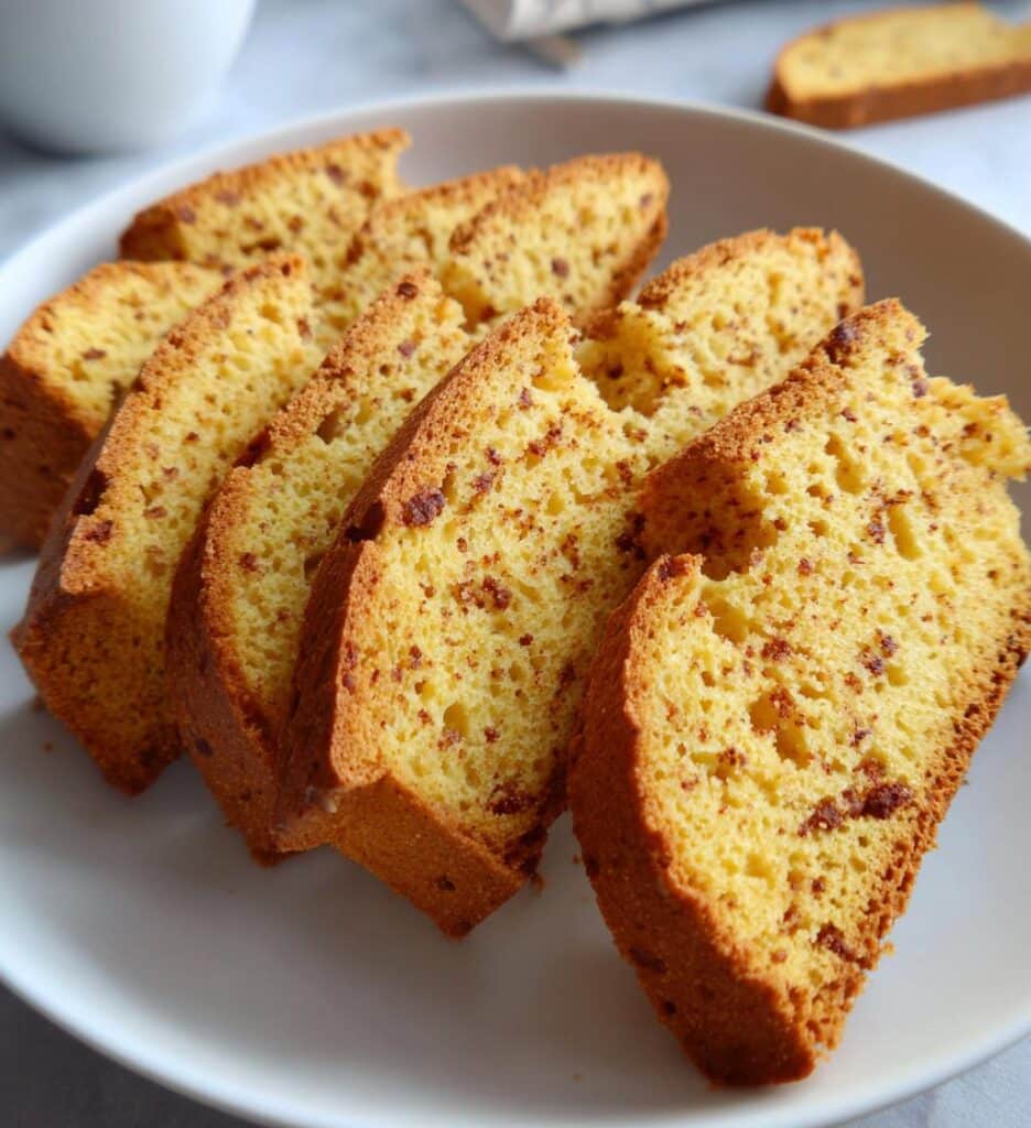 Air Fryer Biscoff Biscotti