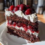 Air Fryer Black Forest Cake