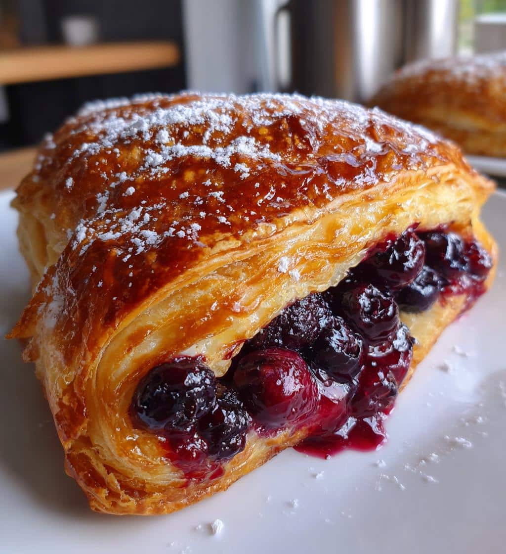 Air Fryer Blueberry Turnovers - detail 1
