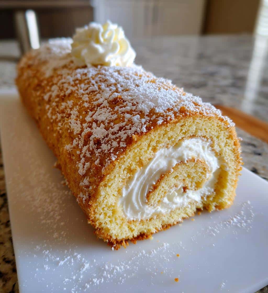Air Fryer Cake Roll Desserts