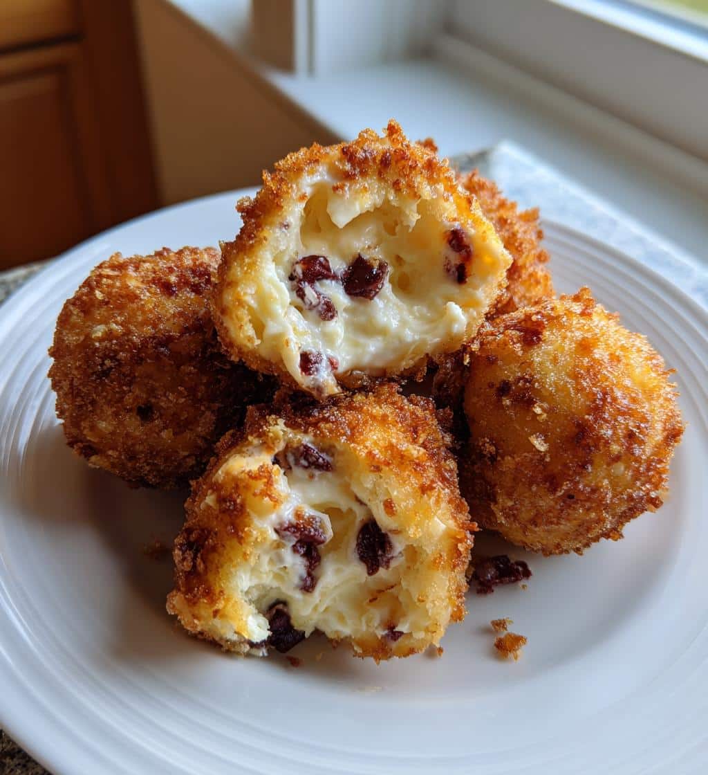 Dazzling 6-Ingredient Air Fryer Cheesecake Dessert Bombs You Crave 4 Air Fryer Cheesecake Dessert Bombs - detail 1