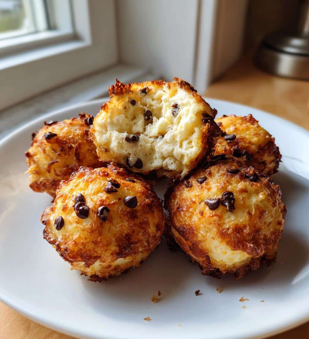 Air Fryer Cheesecake Dessert Bombs