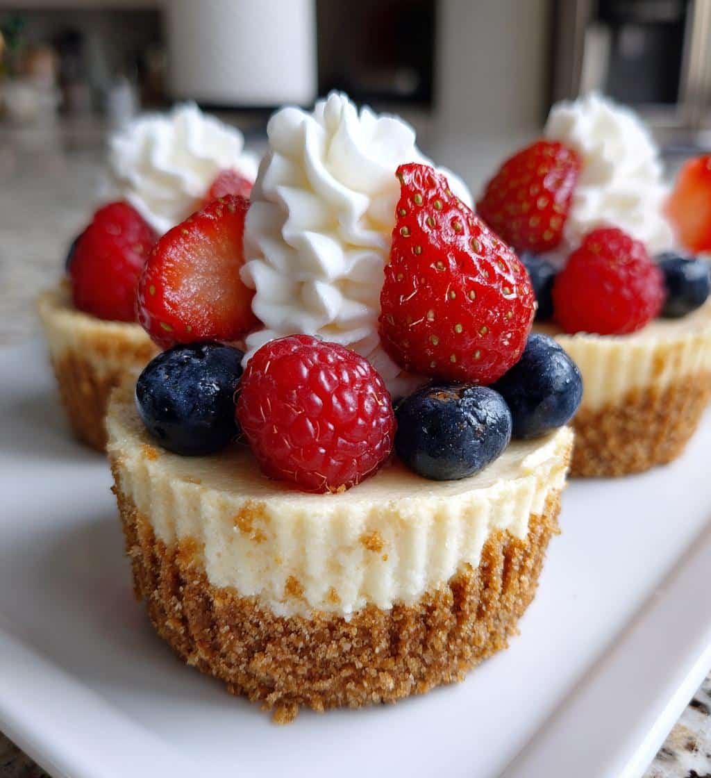 Air Fryer Cheesecake Dessert Cups