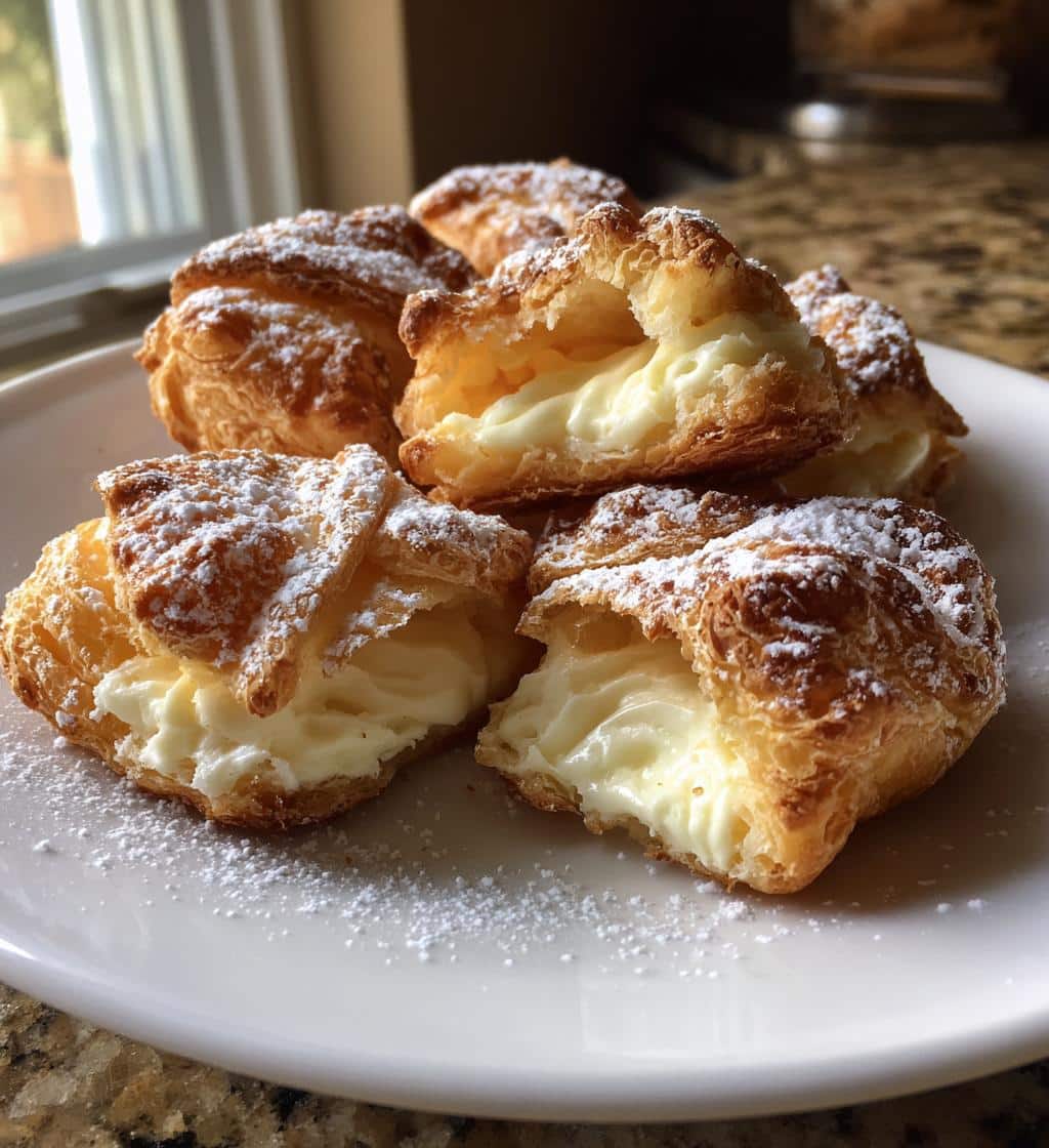 Air Fryer Cheesecake Puff Bites