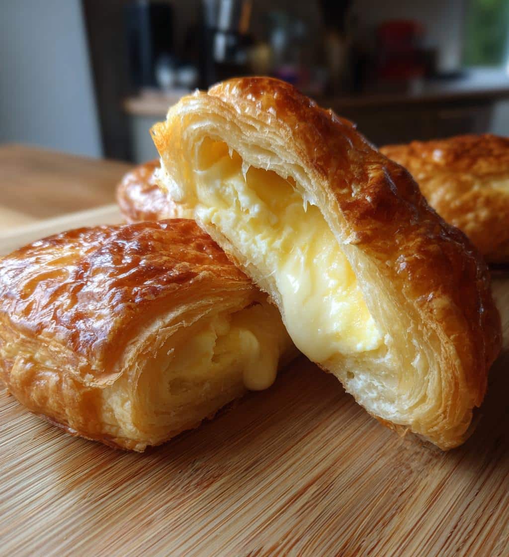 Air Fryer Cheesecake Stuffed Pastries