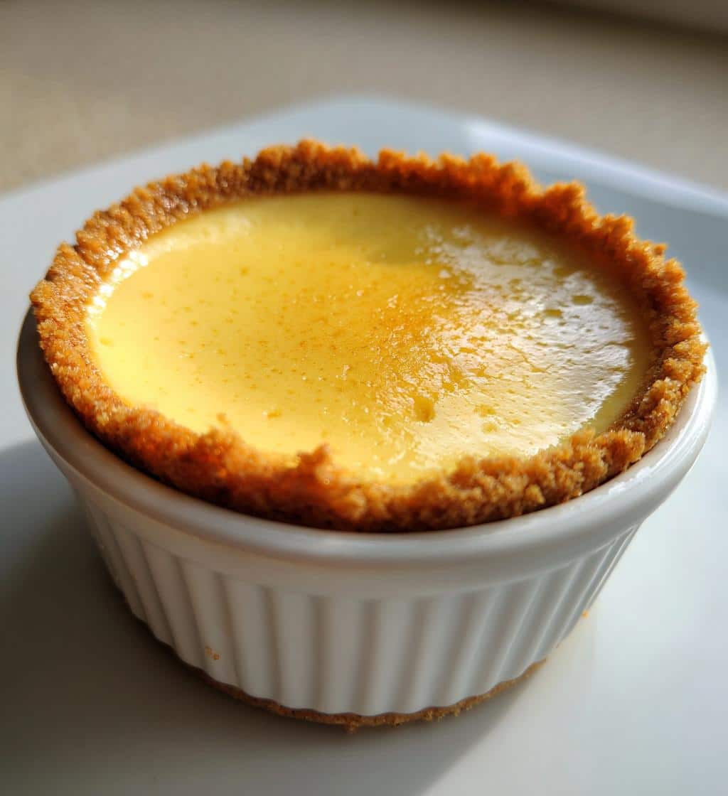 Air Fryer Cheesecake for Two